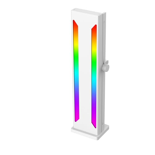 KASFDBMO Grafikkarten-Halterung, Einzelschlitz, Grafikkartenhalter mit ARGB-LED, eloxiertes Luft- und Raumfahrt-Aluminium von KASFDBMO