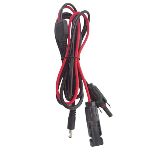 KASFDBMO Solarstecker Auf 8-mm Kabeladapter Solarpanel Anschlüsse Solarkabel Wasserdichtes Solarpanel Ladekabel 5 5 X 2 1 Mm von KASFDBMO