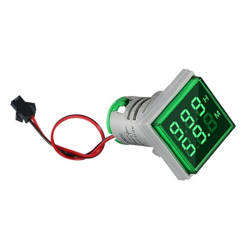 Präzisionsanzeigen Stunde Messgerät Mit Auswirkungen Widerstand Und Langlebens Multifunktioniertes LED Stundenmessgerät Für Verschiedene Umgebungen Präzisionsanzeigen Stunde Messgerät Mit Auswirkungen Widerstand Und Langlebens Multifunktioniertes LED Stundenmessgerät Für Verschiedene Umgebungen von KASFDBMO