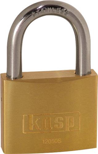 KASP K12050SD Vorhängeschloss 50mm Goldgelb Schlüsselschloss von KASP