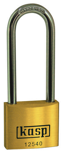 KASP K12540L40 Vorhängeschloss 40mm verschieden schließend Goldgelb Schlüsselschloss von KASP