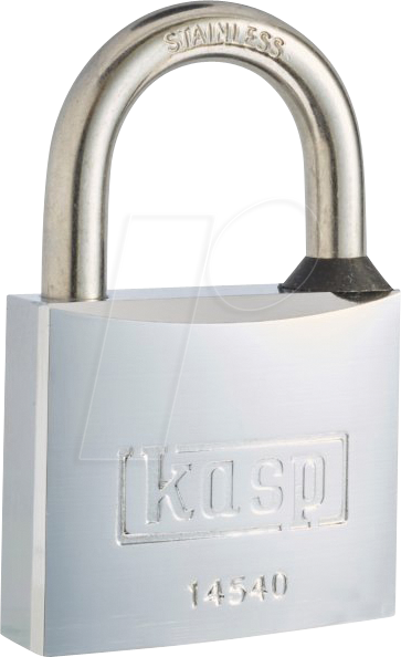 KASP K14550D - Vorhängeschloss, Marine, 50mm, rostfrei von KASP