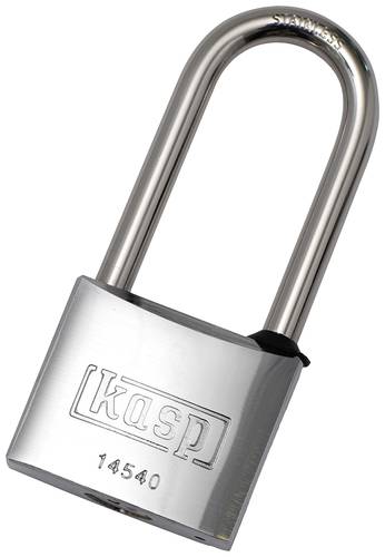 Kasp K14540L50A1 Vorhängeschloss 40mm gleichschließend Marine Schlüsselschloss von KASP