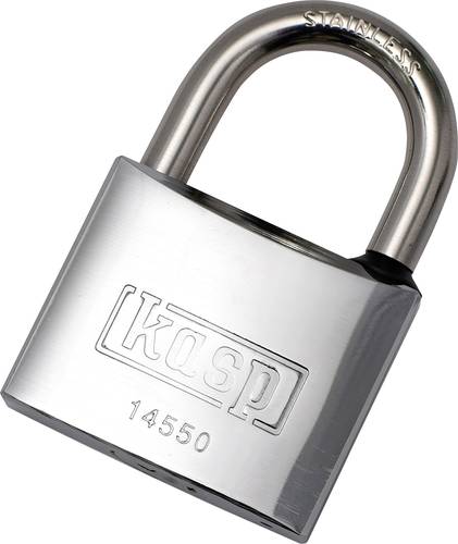Kasp K14550A1 Vorhängeschloss 50mm gleichschließend Edelstahl Schlüsselschloss von KASP