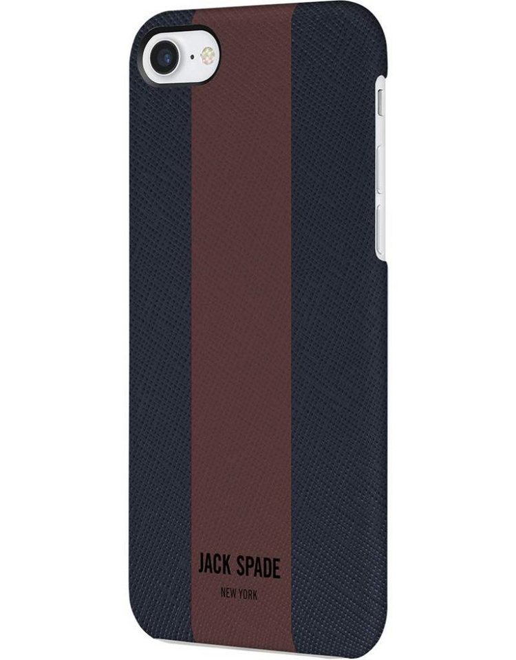 KATE SPADE NEW YORK Smartphone-Hülle Kate Spade Jack Spade New York Stripe Cover Hard-Case Schutz-Hülle Bag für Apple iPhone 7 8 SE 2020 2. Generation 11,94 cm (4,7 Zoll), Dünn und leicht von KATE SPADE NEW YORK