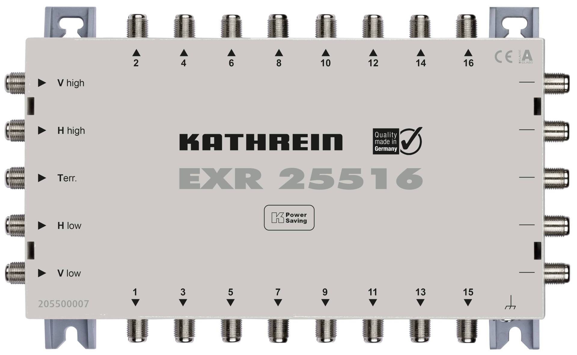 KATH Kask. Multischalter EXR 25516 Durchgang 5auf16 von KATHREIN Digital Systems GmbH