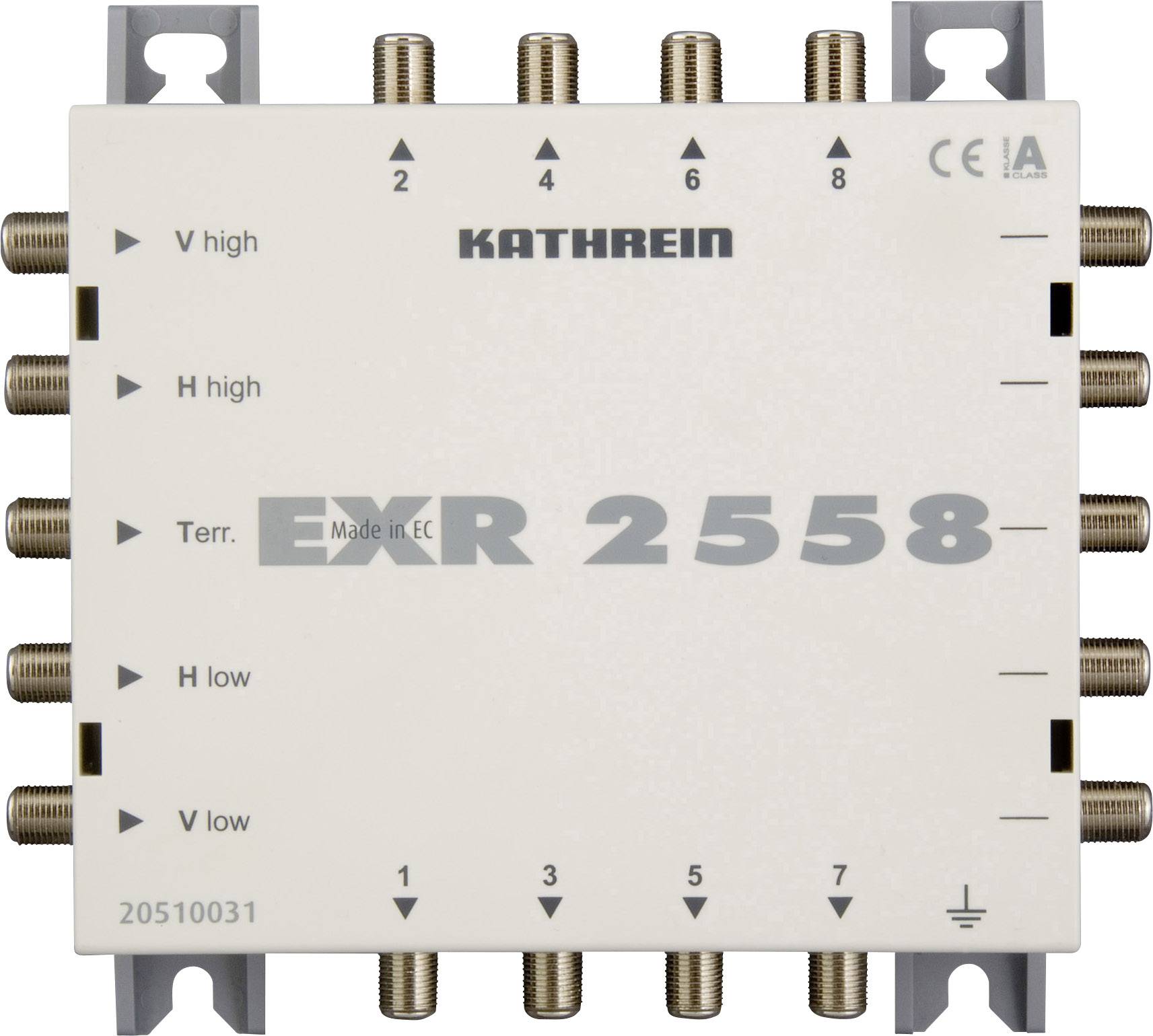 KATH Multischalter Durchgang EXR 2558 5 auf 8 KATH Multischalter Durchgang EXR 2558 5 auf 8 von KATHREIN Digital Systems GmbH