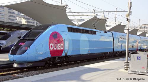 KATO by Lemke K101763 N Triebzug TGV Duplex OUIGO, 10-tlg. der SNCF von KATO by Lemke