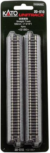 KATO 7078002 N Unitrack Gerades Gleis 186mm 4St. von KATO