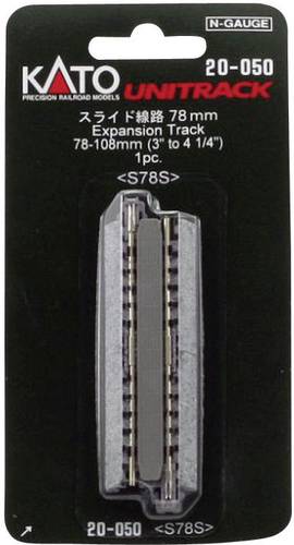 KATO 7078014 N Unitrack Vario-Gleis 108mm 1St. von KATO