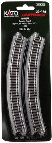 KATO 7078105 N Unitrack Gebogenes Gleis 30° 348mm 4St. von KATO