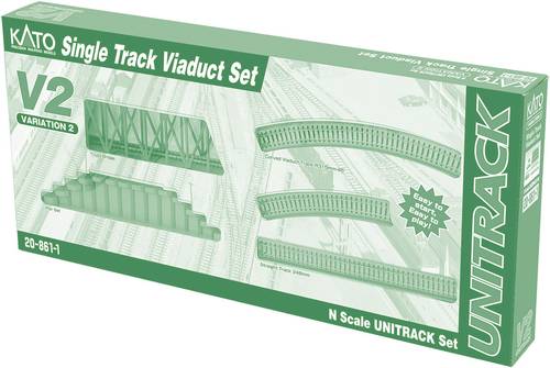 KATO 7078632 N Unitrack Ergänzungs-Set 1 Set von KATO