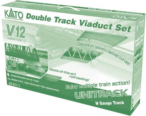 KATO 7078642 N Unitrack Ergänzungs-Set 1 Set von KATO