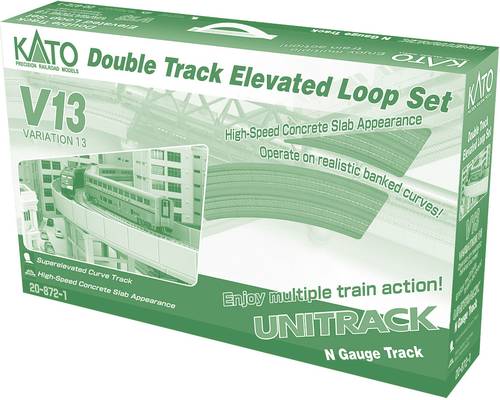 KATO 7078643 N Unitrack Ergänzungs-Set 1 Set von KATO