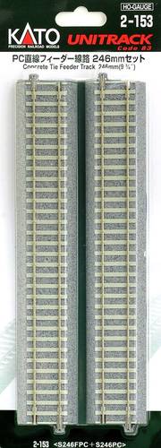 KATO H0 Unitrack 2-153 Anschlussgleis 246mm 1St. von KATO