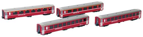 KATO 7074078 N 4er-Set RhB Einheitswagen I (EW I) von KATO
