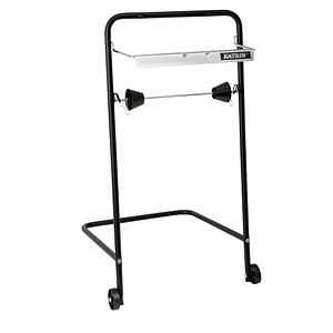 KATRIN Putzrollenhalter 54909 schwarz Metall von KATRIN
