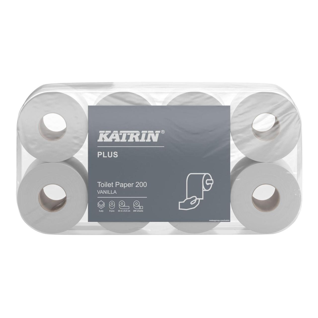 KATRIN Toilettenpapier Katrin Plus Toilet Vanilla 64R 3-lagig von KATRIN