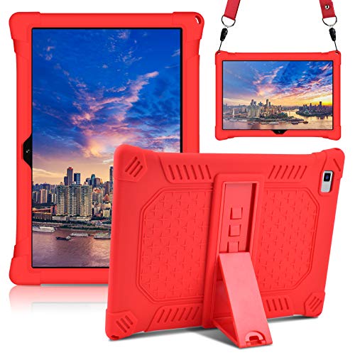 KATUMO Hülle Silikon für TECLAST M40 Pro 10 Zoll/TECLAST P30S / TECLAST P20S Tablet 10 Zoll/TECLAST M40 Pus/TECLAST P40HD / Blackview tab 7 Pro Folio Cover Case von KATUMO