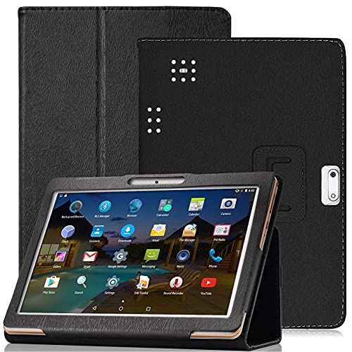 KATUMO Universal Tablet 10 Zoll Hülle für Azeyou q10,SGIN Tab 10, PRITOM M10 Tab 10 Case,PU Leder Folio Cover Kompatibel mit TOSCIDO,Haehne 10,Qimaoo Tab 10,BENEVE 10.1 Zoll Tablet Hülle von KATUMO