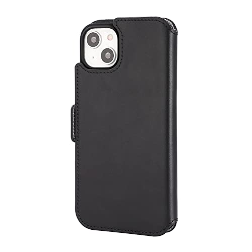 KAVAJ für iPhone 14 Plus Tasche Phoenix Schwarz Leder Handyhülle von KAVAJ