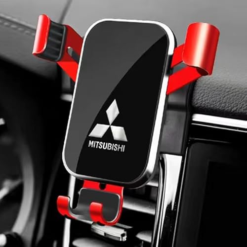 KAYEF Handyhalter für Auto für Mitsubishi Eclipse Cross, KFZ Halterungen Rutschfestes Kratzfest 360° Drehbar Armaturenbrett Lüftung Smartphone Zubehör,C von KAYEF