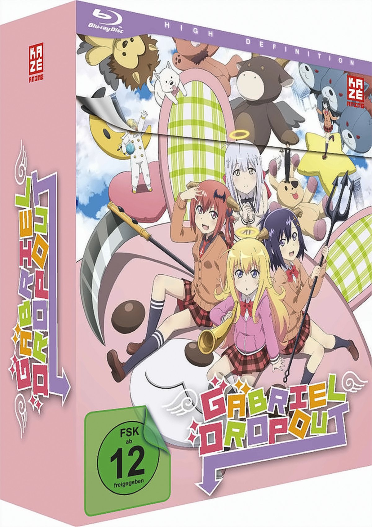 Gabriel DropOut - Vol.1 - [Blu-ray] mit Sammelschuber von KAZÉ Anime (AV Visionen)