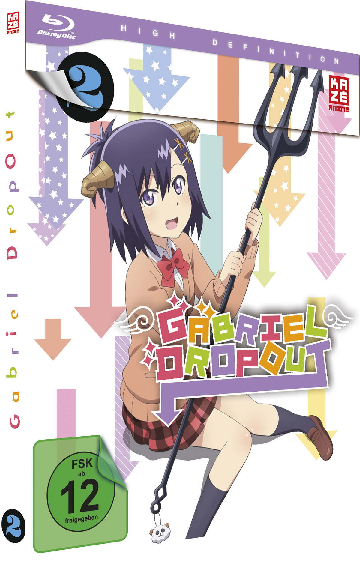 Gabriel DropOut - Vol.2 - [Blu-ray] von KAZÉ Anime (AV Visionen)