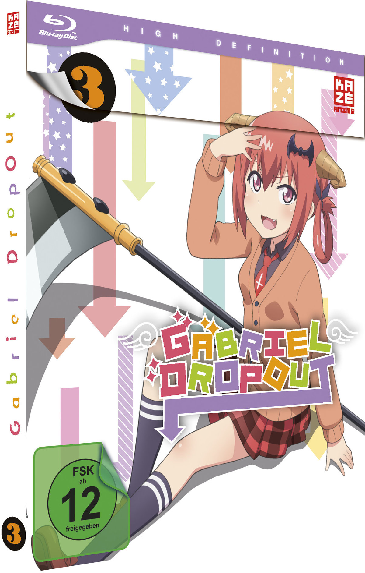 Gabriel DropOut - Vol.3 - [Blu-ray] von KAZÉ Anime (AV Visionen)