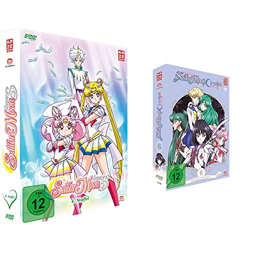 Sailor Moon: Super S - Staffel 4 - Gesamtausgabe - [DVD] & Sailor Moon Crystal - Staffel 3 - Vol.2 - Box 6 - [DVD] von KAZÉ Anime (AV Visionen)