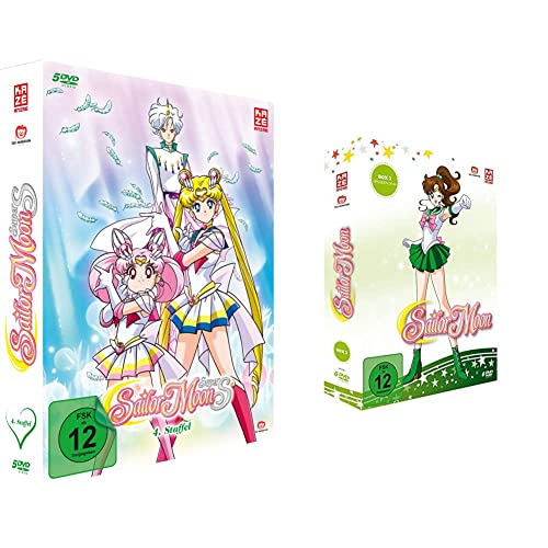 Sailor Moon: Super S - Staffel 4 - Gesamtausgabe - [DVD] & Sailor Moon - Staffel 1 - Vol.2 - Box 2 - [DVD] von KAZÉ Anime (AV Visionen)