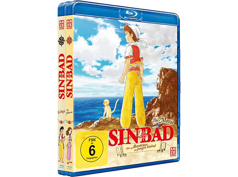 Abenteuer des jungen Sinbad - Trilogie & Movie Blu-ray von KAZÉ