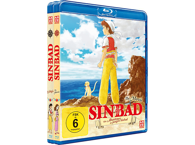 Abenteuer des jungen Sinbad - Trilogie & Movie Blu-ray Abenteuer des jungen Sinbad - Trilogie & Movie Blu-ray von KAZÉ