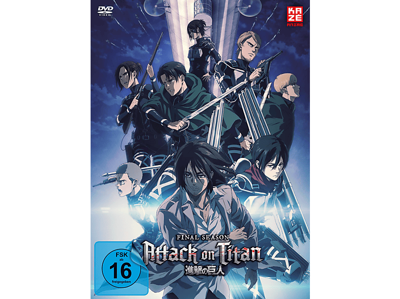 Attack on Titan Final Season - Staffel 4 DVD von KAZÉ