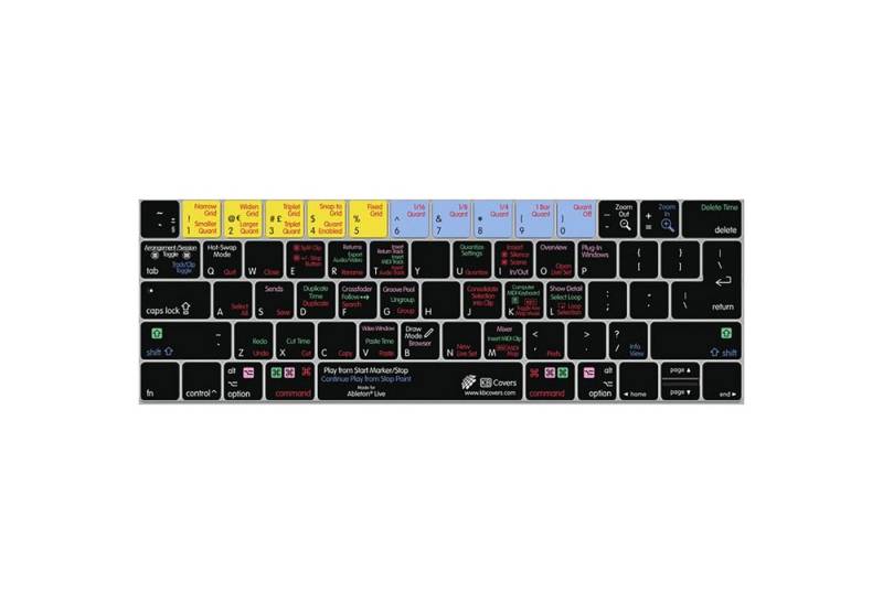 KB COVERS Apple-Tastatur (Ableton Live Keyboard Cover - Apple Tastatur Cover) von KB COVERS