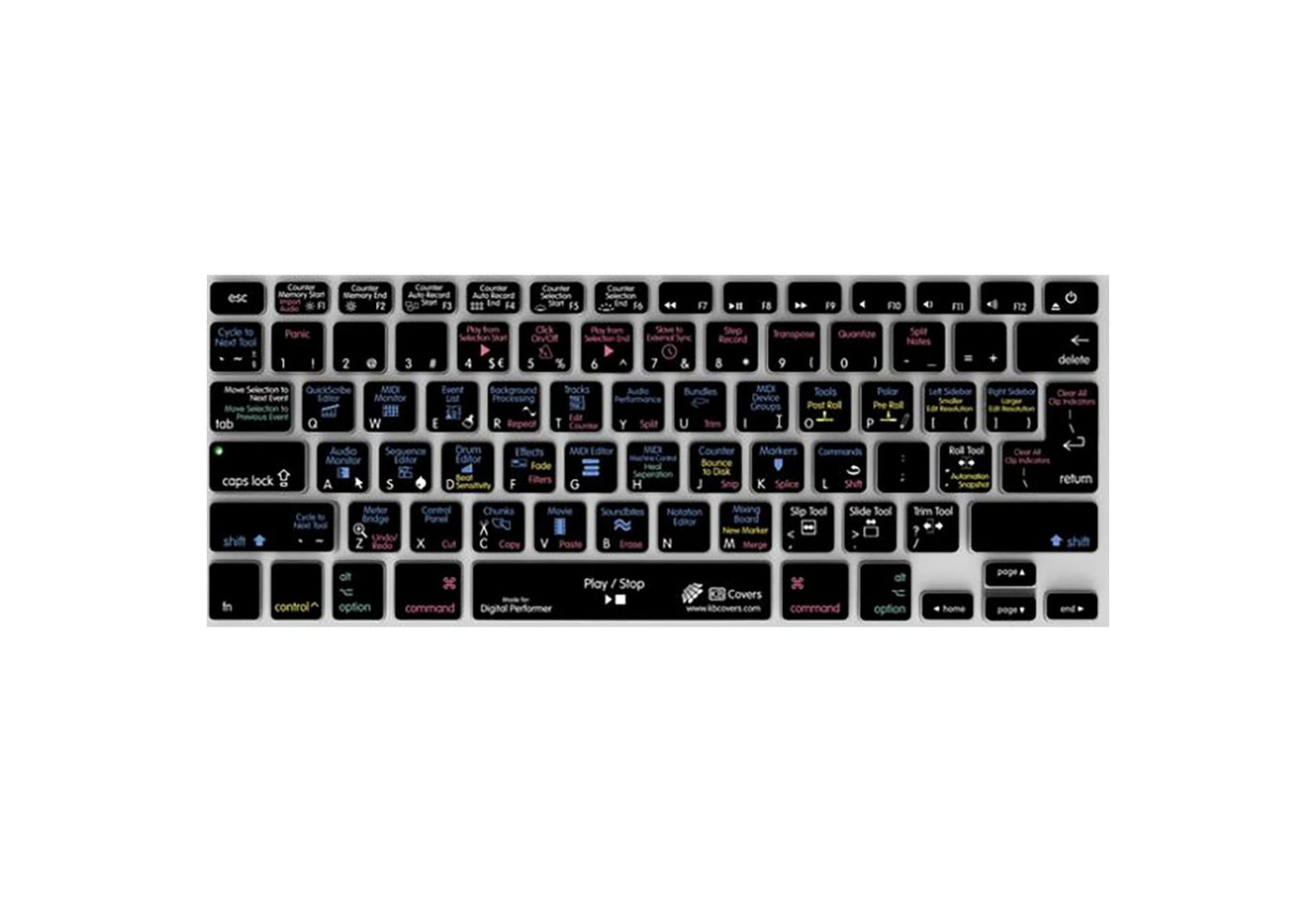 KB COVERS Apple-Tastatur (DP9 Keyboard Cover - Apple Tastatur Cover) von KB COVERS