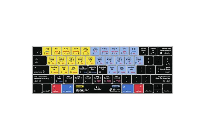 KB COVERS Apple-Tastatur (djay Keyboard Cover - Apple Tastatur Cover) von KB COVERS