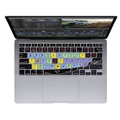 Final Cut Pro Tastatur-Abdeckung für MacBook Air – 13 Zoll (2020+) – KB Covers von KB Covers