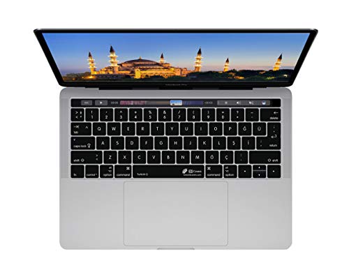 KB Covers TUR-MTB-DE TUR Layout türkische Tastatur Abdeckung für MacBook Pro klar von KB Covers