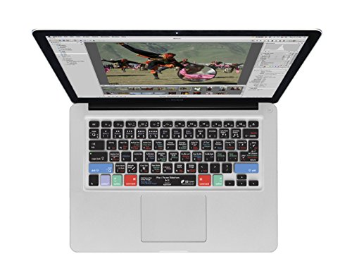 'KB Covers – ap-m-cc-2 – Revetement Tastatur Aperture – QWERTY – für MacBook Air 13/Pro transparen von KB Covers