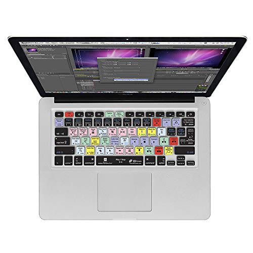 Premiere Pro QWERTY Abdeckung für MacBook, Air & Pro Tastatur von KB Covers