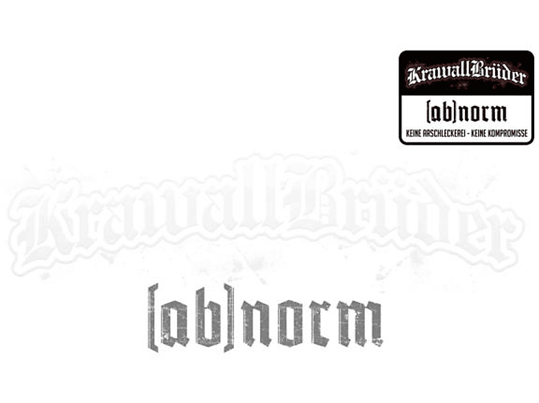 Krawallbrüder - [ab]norm (CD) von KB RECORDS