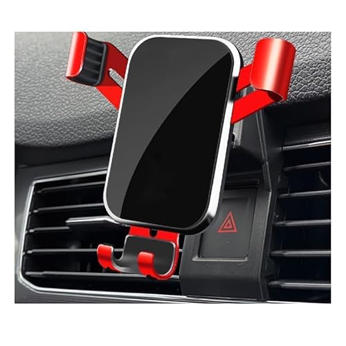KBDDM Handyhalterung Auto für Vectra 2006-2023, Lüftung Handyhalter Auto Telefonhalterung Handy Halterung Auto Lüftungsgitter 360° Drehbar KFZ Autohalterung,A-RED von KBDDM