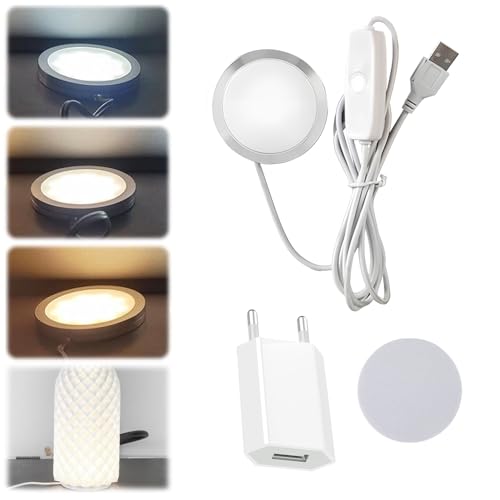 KBIBCK 3D-Drucker LED-Lampen-Kit, 3D-Drucker für Lab A1/A1mini/P1S/P1P/X1C, Nachtlicht Modelle und Einfache Installation 3D Druck Zubehör, Mit USB-Adapter, Drei Arten von weißem Licht (Weißer Stil) KBIBCK 3D-Drucker LED-Lampen-Kit, 3D-Drucker für Lab A1/A1mini/P1S/P1P/X1C, Nachtlicht Modelle und Einfache Installation 3D Druck Zubehör, Mit USB-Adapter, Drei Arten von weißem Licht (Weißer Stil) von KBIBCK