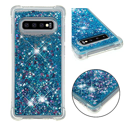 KBIKO-zxl Hülle Kompatibel mit Samsung Galaxy S10 Plus Schutzhülle mit Flüssig Glitzer, Handyhülle mit Glitter Flüssigkeit, TPU Silikon Flexibel Schutzhülle für Galaxy S10 Plus.Blue YBL KBIKO-zxl Hülle Kompatibel mit Samsung Galaxy S10 Plus Schutzhülle mit Flüssig Glitzer, Handyhülle mit Glitter Flüssigkeit, TPU Silikon Flexibel Schutzhülle für Galaxy S10 Plus.Blue YBL von Onetobye
