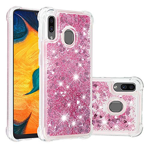 KBIKO-zxl Kompatibel mit Samsung Galaxy A21 Glitzer Hülle,Mädchen Glitzern Handyhülle, Leicht Flüssigkeit Clear Back Cover rutschfest Silikon Schutzhülle für Samsung A21.Rose Gold YBL KBIKO-zxl Kompatibel mit Samsung Galaxy A21 Glitzer Hülle,Mädchen Glitzern Handyhülle, Leicht Flüssigkeit Clear Back Cover rutschfest Silikon Schutzhülle für Samsung A21.Rose Gold YBL von KBIKO-zxl