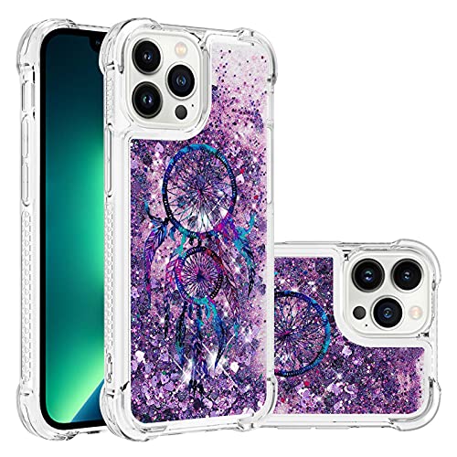 KBIKO-zxl Kompatibel mit iPhone 14 Glitzer Hülle, Mädchen Glitzern Handyhülle, Anti-Fingerabdruck Clear Silikon Schutzhülle für iPhone 14 Windspiele YB KBIKO-zxl Kompatibel mit iPhone 14 Glitzer Hülle, Mädchen Glitzern Handyhülle, Anti-Fingerabdruck Clear Silikon Schutzhülle für iPhone 14 Windspiele YB von KBIKO-zxl
