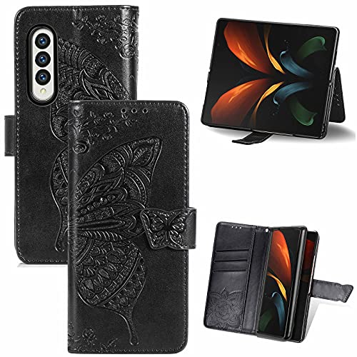 KBIKO-zxl QIWEIQIN Kompatibel mit Handyhülle für Samsung Galaxy Z Fold 4 Hülle Leder, Samsung Galaxy Z Fold 4 New Edition Klapphülle Handytasche Case für Galaxy Z Fold 4 Handy Hüllen Black SDH KBIKO-zxl QIWEIQIN Kompatibel mit Handyhülle für Samsung Galaxy Z Fold 4 Hülle Leder, Samsung Galaxy Z Fold 4 New Edition Klapphülle Handytasche Case für Galaxy Z Fold 4 Handy Hüllen Black SDH von KBIKO-zxl