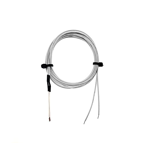 5 Teile/los 100K ohm NTC 3950 Thermistoren Sensoren mit Kabel 3D Drucker Teile Temperatur Teil Weiß 1M Linie Zubehör (Color : 100 K) von KBREE