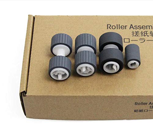 KBREE für Drucker PRTA14417 Roller Assembly Kit Pick Up Roller Kompatibel für Ep-s0n DS760 DS-760 DS860 Scanner Pick Up Roller Reifen 4 Stück/Set von KBREE